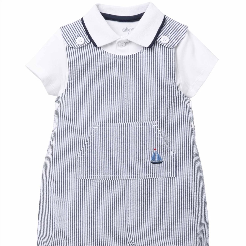 LITTLE ME 9M baby boy 2pc romper